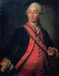 Portret feldmarszałka generalissimusa, hrabiego Aleksandra Wasiljewicza Suworowa (1729-1800), 1786